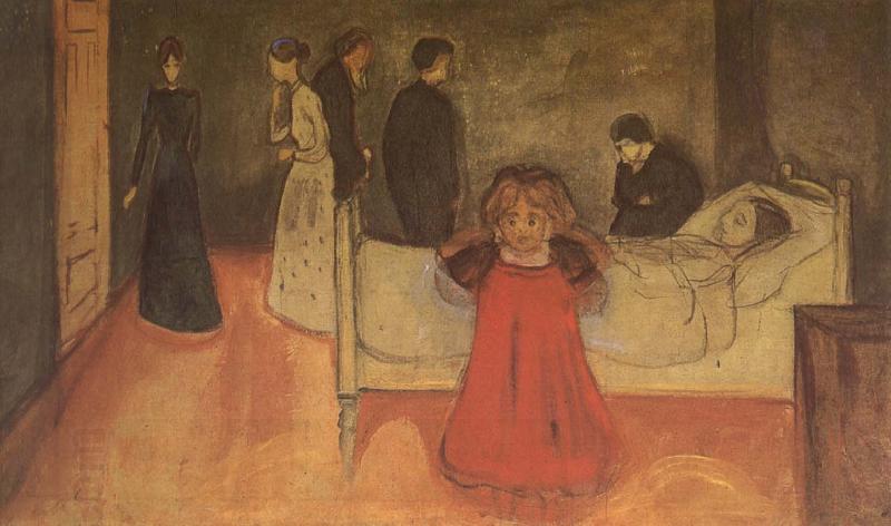 Edvard Munch Death oil painting picture
